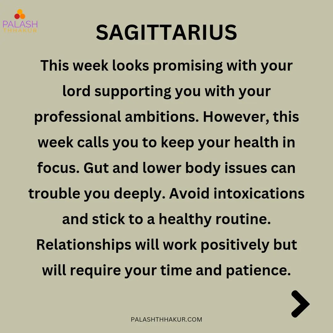 #Sagittarius March 31- April 6, 2024