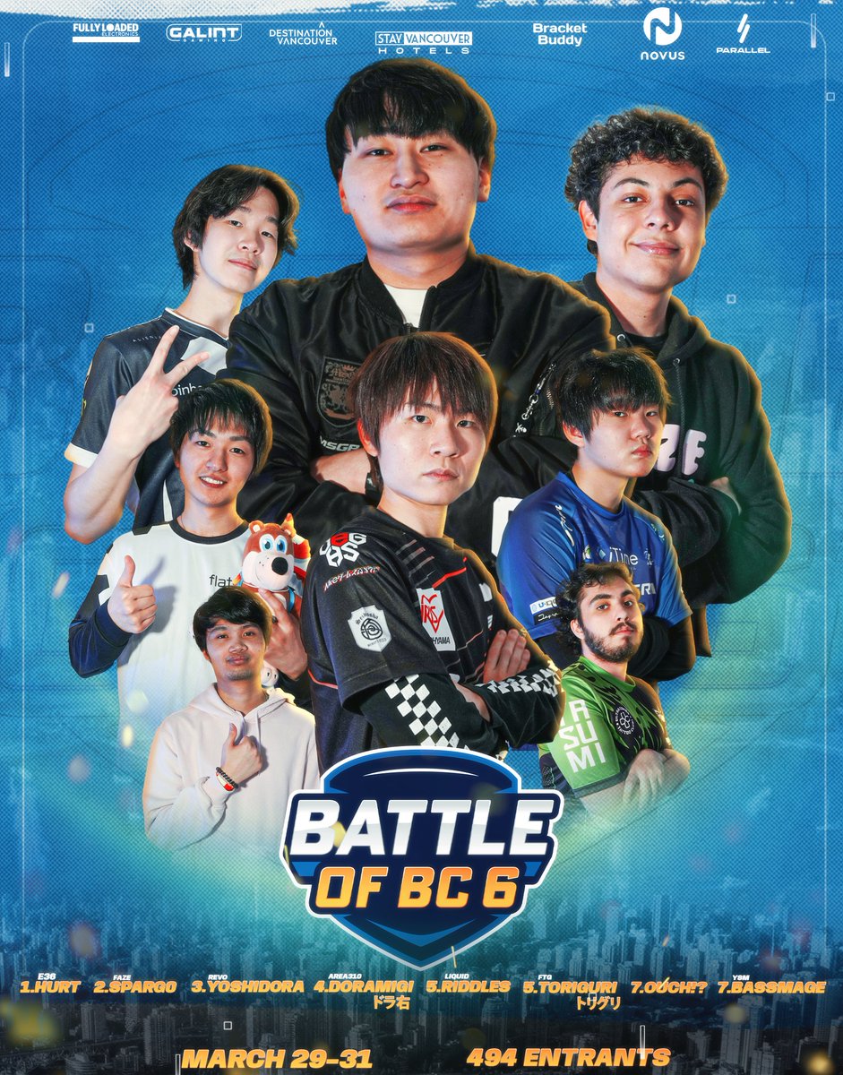 We had fun this weekend. #BoBC6 Top 8 graphics by @GraphicsVistal