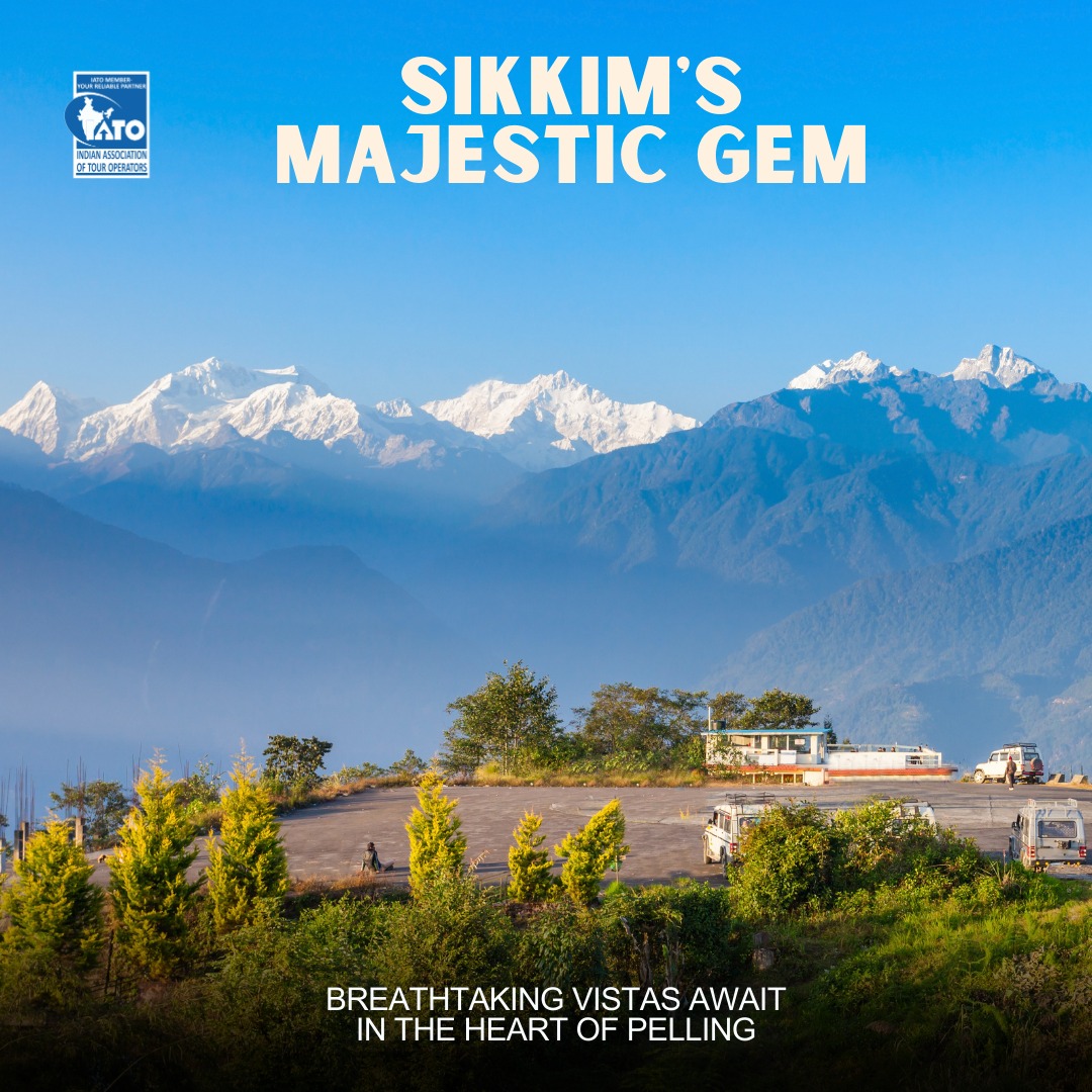 Embark on an unforgettable journey through the breathtaking landscapes of Sikkim, a majestic gem nestled in the heart of the Himalayas. 🏔️✨ #SikkimSplendor #MountainMagic #HimalayanHideaway #Wanderlust #DiscoverIndia #IntoTheWild #IATO #IncredibleIndia #tourismgoi