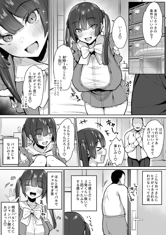 またまた短編でエッチな漫画描かせていただきました~(*'ω`*)
「お得な立ちんぼ」
ヨワヨワなくせにツヨツヨおじさんに勝負を仕掛けてしまったヒナちゃんは……!
ハウメニードリームズさんのファンボックスにて公開中です(*ᴗˬᴗ)⁾⁾
https://t.co/zX1X2oS7Hi