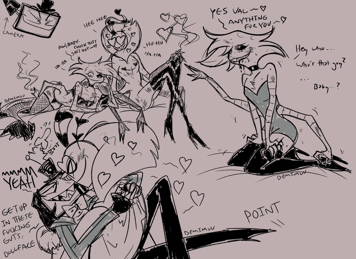 demimuu_uu's tweet image. please help me i'm in too deep #valangel #StaticMoth #VoxVal