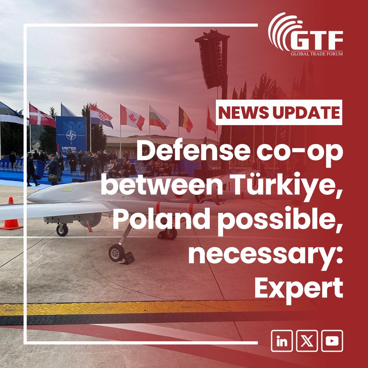 Defense cooperation between Türkiye and Poland is possible and necessary, Karolina Wanda Olszowska, co-founder of the Polish think tank Institute of Turkish Studies, told Anadolu Agency (AA) in an interview recently.
#TürkiyeTrade #GTF2024 #GlobalTradeForum #EUTradeRelations