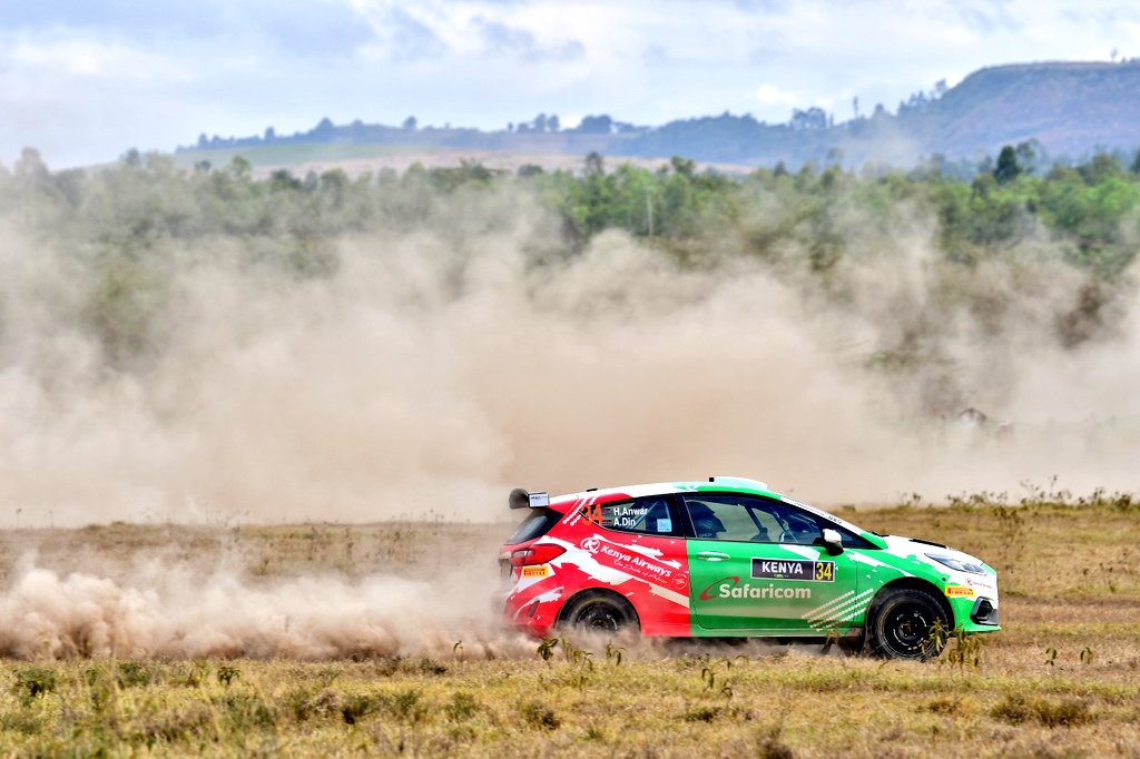 zollz's tweet photo. This was the 4th year in a row of @SafaricomPLC sponsoring #TeamHamza

The promising star was driving a Rally 3 Ford Fiesta competing in the WRC3 category.

He has also raced in other countries with exemplary performance.

#LifeElevated
#WRCSafariRally2024
#SpeedElevated https://t.co/FZt5gmV1wG