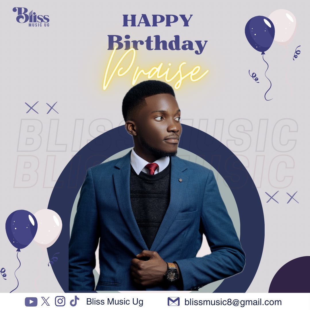 Bless up, Praise!🥳

Toast to more years of tenor🎉