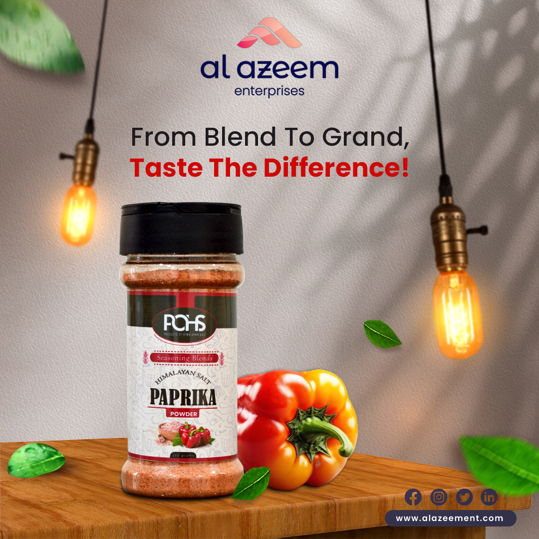 alazeementpk's tweet photo. Perfect Flavors! Al Azeem Enterprises Launching Paprika ... etc.

https://t.co/flL7ACkLcn

#flavoredsalt #Paprika #herbsalt #spicesalt #pinksalt #pinksaltflavours #pinksalt #seasoningsalt #alazeementerprises #gourmetsalt #seasonalspices #pinksaltspices #pinksaltmanufacturers https://t.co/ah7fV9gnKy