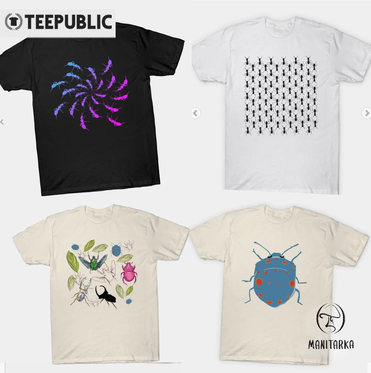 IvankaKolchakov's tweet image. #ants #birds #bugs #beetles #animals #wildlife #apparel #tees #t-shirt #hoodies #Teepublic #Manitarka
teepublic.com/user/manitarka