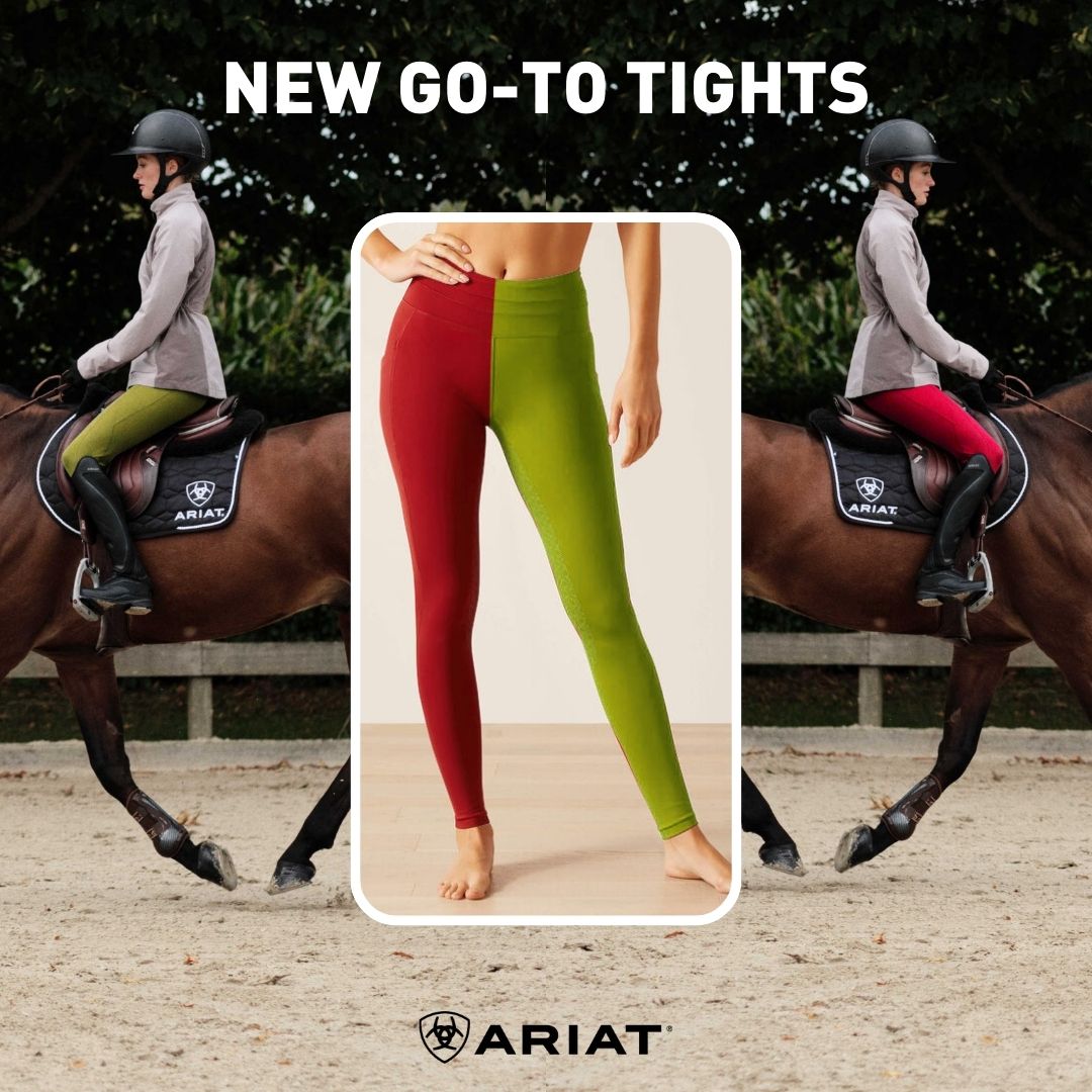 Do you struggle with your lefts and rights/inside and outside rein? Or simply for those days when you can’t decide what to wear! Introducing, the fan-favourite EOS Tight, now in limited-edition colourway 'Jester'!