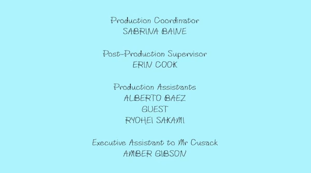 I hope everyone enjoyed the premiere of Smiling Friends Season 2! I had the pleasure of being Production Coordinator and Retake Supervisor for the show. A huge thank you to @MichaelRCusack and @psychicpebble for the opportunity!