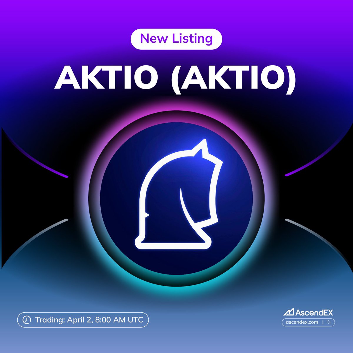 🔥AscendEX is thrilled to announce the  @Rayn_app ( $AKTIO) listing under the trading pair AKTIO/USDT. Details are as follows: 

✅Deposit: April 2, 6:00 AM UTC 
✅Trading: April 2, 8:00 AM UTC 
✅Withdrawal: April 2, 8:00 AM UTC 

📖Project Intro👉 ascendex.com/en/support/art…