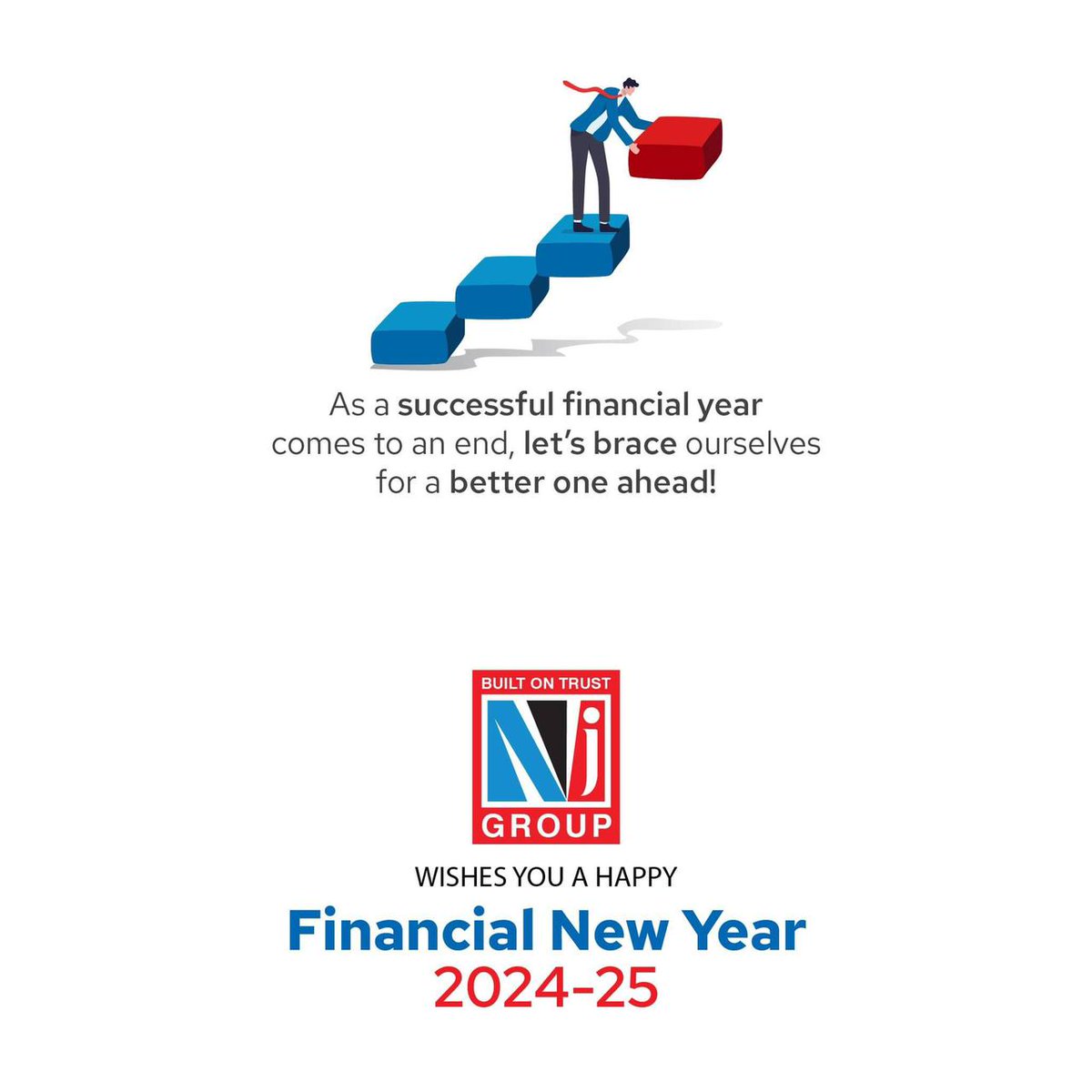 prashkak's tweet photo. Thinking about our successes as we finish a good financial year. Let's welcome the new challenges and chances that lie ahead! Wishing you a successful financial year ahead!
#NJ #NJWealth #NJGroup #BuiltOnTrust #NewFY #FinancialYear #FinancialYear2024 #FinancialNewYear #wealth https://t.co/JqIZeEVZLQ