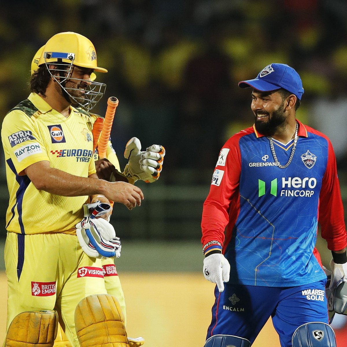prat1204's tweet photo. Dhoni chants 🤝 Rishabh Pant

It's been a familiar soundtrack for Pant in the past — something that once hurt him so much that he went back to his room and cried.

This time in Vizag, he grooved to it and helped DC get their first points of the season.

🔗:https://t.co/oh836zKAHn https://t.co/O2h0CJN1dk