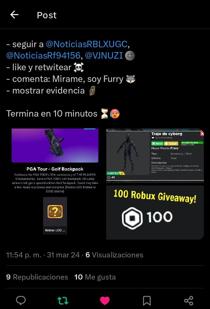 F4_OP6's tweet photo. @TheChrynos @NoticiasRBLXUGC @NoticiasRf94156 @VJNUZI Mirame, soy Furry 🐺 https://t.co/At8n2gTL0i