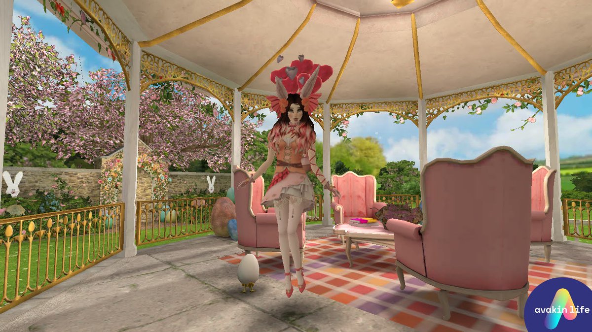 player_avakin's tweet photo. Happy Easter!!! This spot is just my style 🐰🥰 #avakinlife https://t.co/FJxZ3Pk2Hr