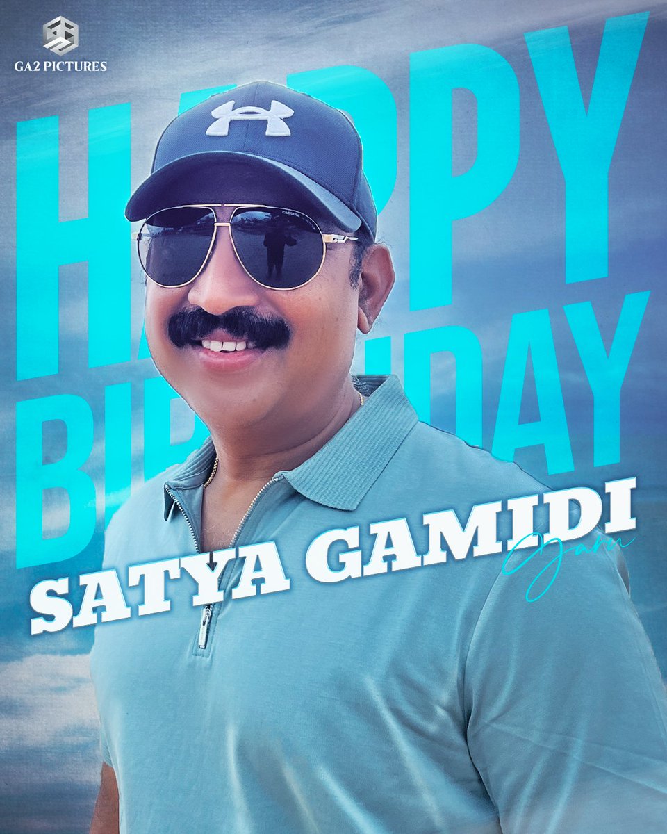 Birthday wishes to our Executive Producer and kindest human being #SatyaGamidi garu 🎉😍 We wish for your immense support! Wishing you a blockbuster year ahead❤️‍🔥