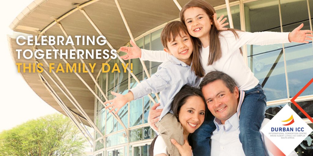 Family Day is all about creating memories that last a lifetime, and there's no better place to weave those moments than at the Durban ICC. Let’s celebrate the bonds that make our families unique and our community strong. Happy Family Day! #FamilyDay #DurbanICC #Family