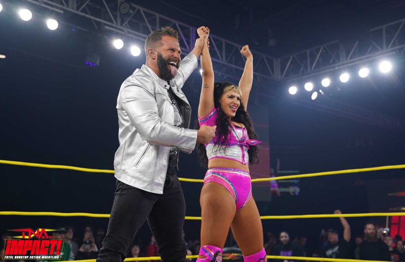 #TNAiMPACT 
——————
Shocked to see this face back?

Let’s not take that away from the baddest b in professional wrestling earning her spot to face the champ.

You’re looking at the next TNA Knockouts World Champion!