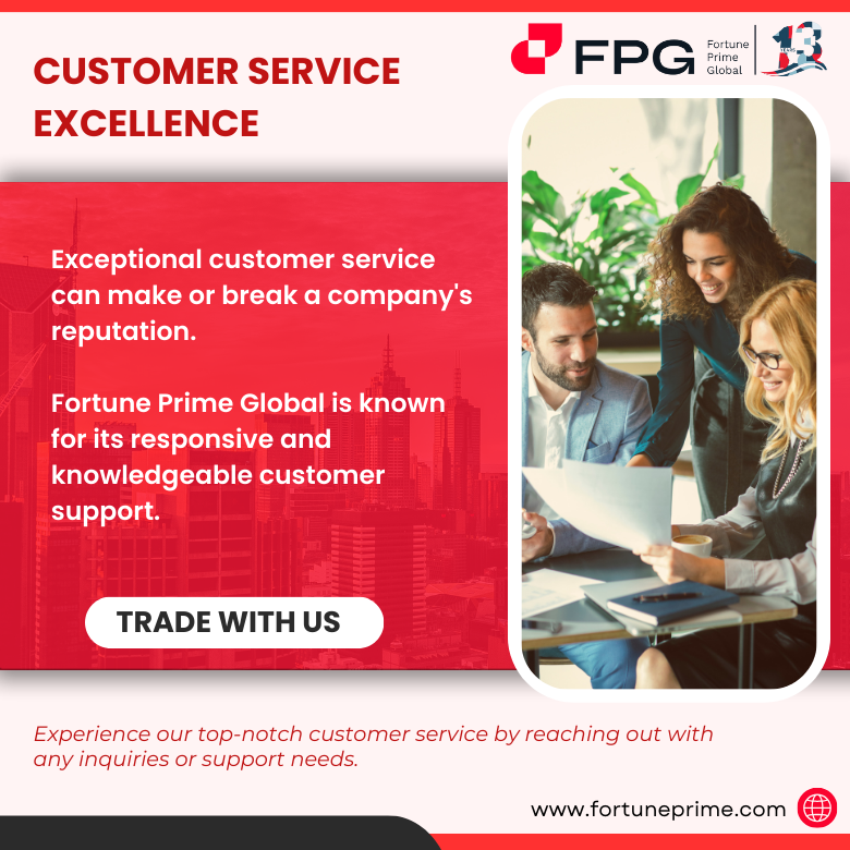 Experience our top-notch customer service by reaching out with any inquiries or support needs.

Start Trading with us, click link below: bit.ly/FPGstart

#FPG #FortunePrimeGlobal #FPGtrading #trading #forex