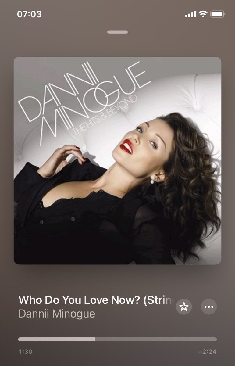 It’s just gone 7am and I’m listening to @DanniiMinogue #EasterMonday