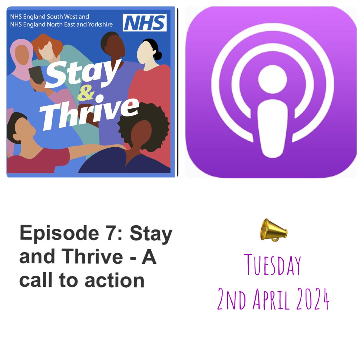 Who is excited for the FINAL episode of #StayAndThrive Podcast series 🎙️🎧 ? @VBagshaw @EdCoxNHS @MayflorBernal @IamMarkD @Mymy_DelRos @ravmeelu @akdufley @KatyMcDonald01 @FionaHolbrough