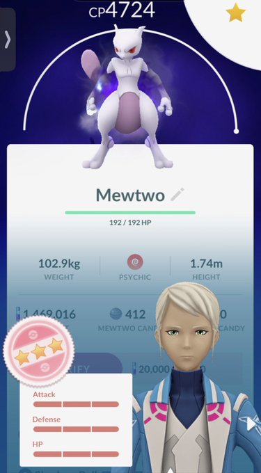 Not shiny shadow Hundo Mewtwo, max &amp; transfer https://t.co/waL1T9pqGA