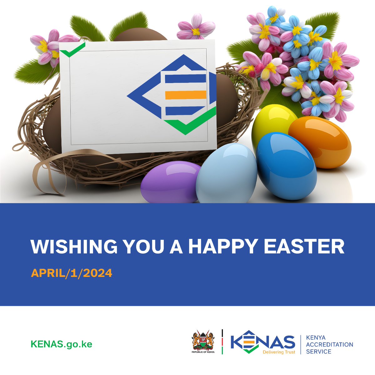 Happy Easter Monday from KENAS! #EasterMonday #deliveringtrust