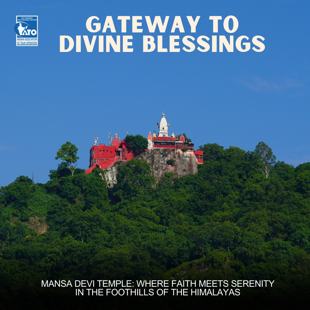 Embark on a spiritual journey to the sacred Mansa Devi Temple, where devotion meets divine blessings. 🙏✨ #MansaDeviMagic #HaridwarHaven #DivineBlessings #SacredJourney #SpiritualSojourn #Wanderlust #FaithAndDevotion #Pilgrimage #IATO #IncredibleIndia #tourismgoi