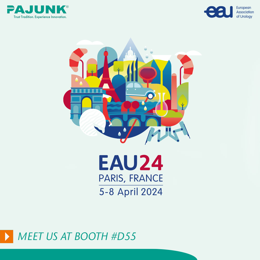 Pajunk_Global (@pajunk_global) on Twitter photo 🌟 Come and join us from April 5th to 8th at the largest urological event in Europe, the 39th <a href="/Uroweb/">European Association of Urology (EAU)</a> EAU Congress in Paris.
📍Make sure to visit Booth #55!
#pajunk #reliablepartner #pajunkinnovation #painmanagement #EAU24 #urology 🌟 Come and join us from April 5th to 8th at the largest urological event in Europe, the 39th <a href="/Uroweb/">European Association of Urology (EAU)</a> EAU Congress in Paris.
📍Make sure to visit Booth #55!
#pajunk #reliablepartner #pajunkinnovation #painmanagement #EAU24 #urology