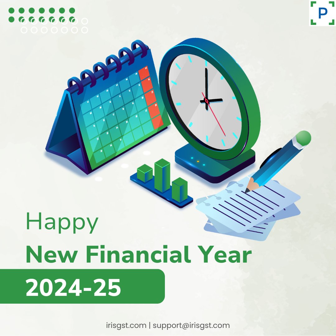 Happy New #FinancialYear 2024-25! As we enter a fresh chapter, we're excited to continue supporting you with our cutting-edge GST software.
Let's make this year the one with streamlined processes, enhanced efficiency, and greater financial prosperity together!

#NewFinancialYear