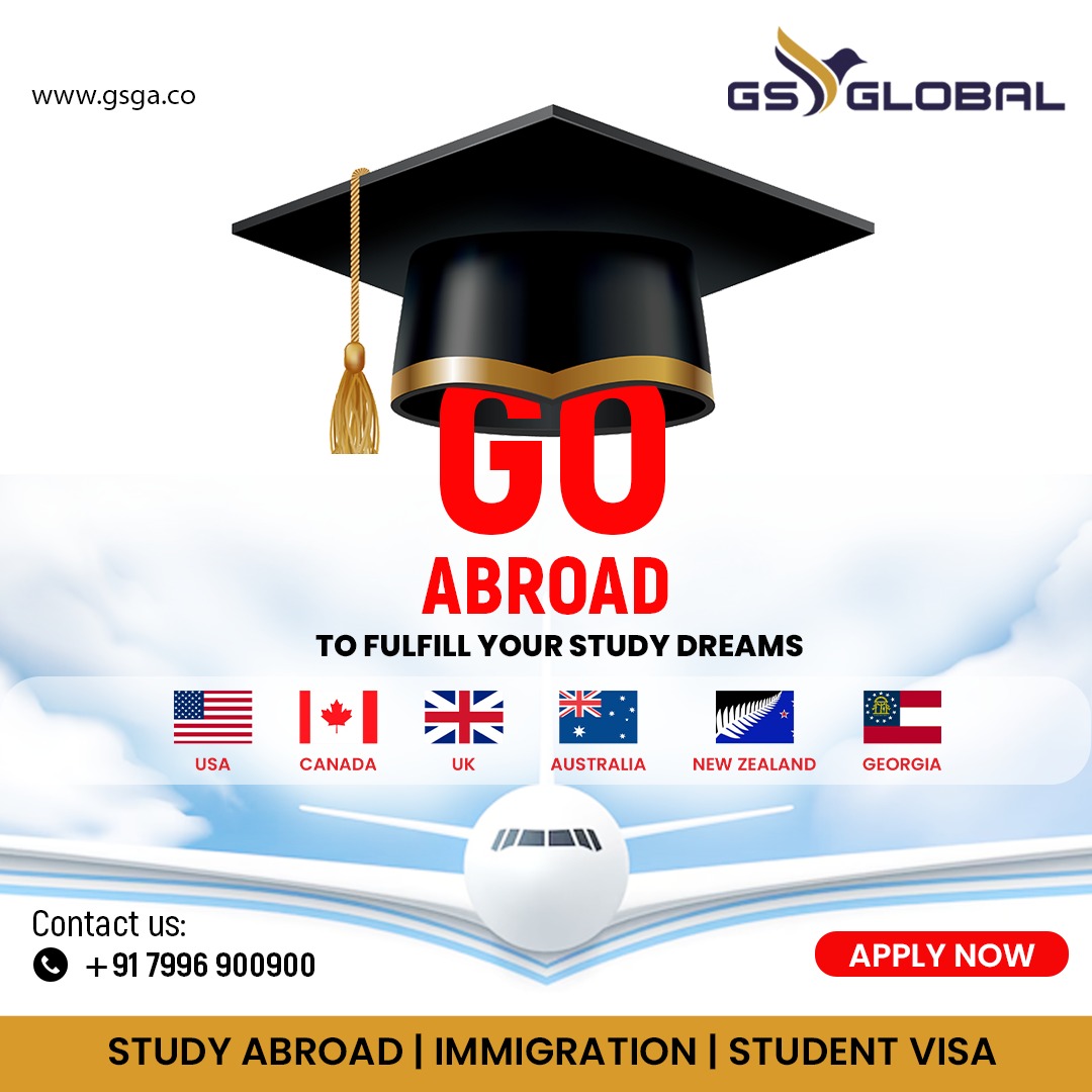 Embark on an educational journey like no other with GS Global Academy! Prepare to go aboard and explore the diverse landscapes of knowledge in countries such as the USA, Canada, UK, Australia, New Zealand, and Georgia. 

#GSGlobalAcademy #studyaboard