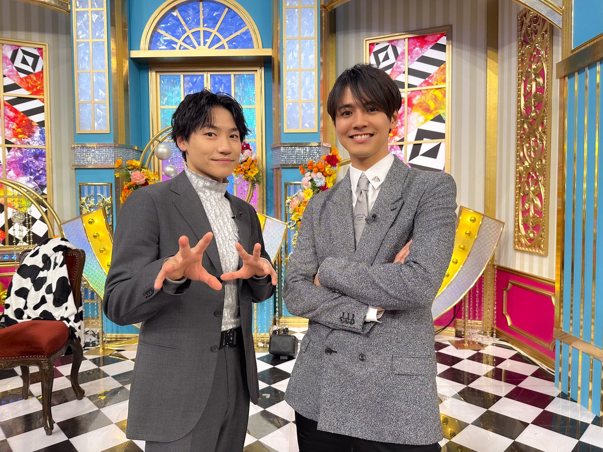 Ryota and Hayato appeard on NTV 'Gyoretsu No Dekiru Soudanjyo' yesterday!

#GENERATIONS @generationsfext
#小森隼 #komorihayato
#片寄涼太 #katayoseryota