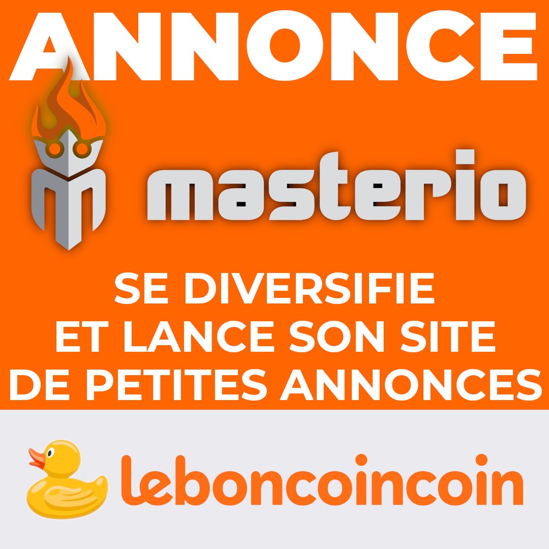 📢 ANNONCE IMPORTANTE ! 📢
Masterio lance aujourd'hui son site de petites annonces dans lequel nous vous proposons de nombreux objets exclusifs. 
Rendez-vous dès maintenant sur masterio.fr/leboncoincoin ! 🛒💰

#escapegame #escapegameparis #escaperoom #coincoin #coin-coin