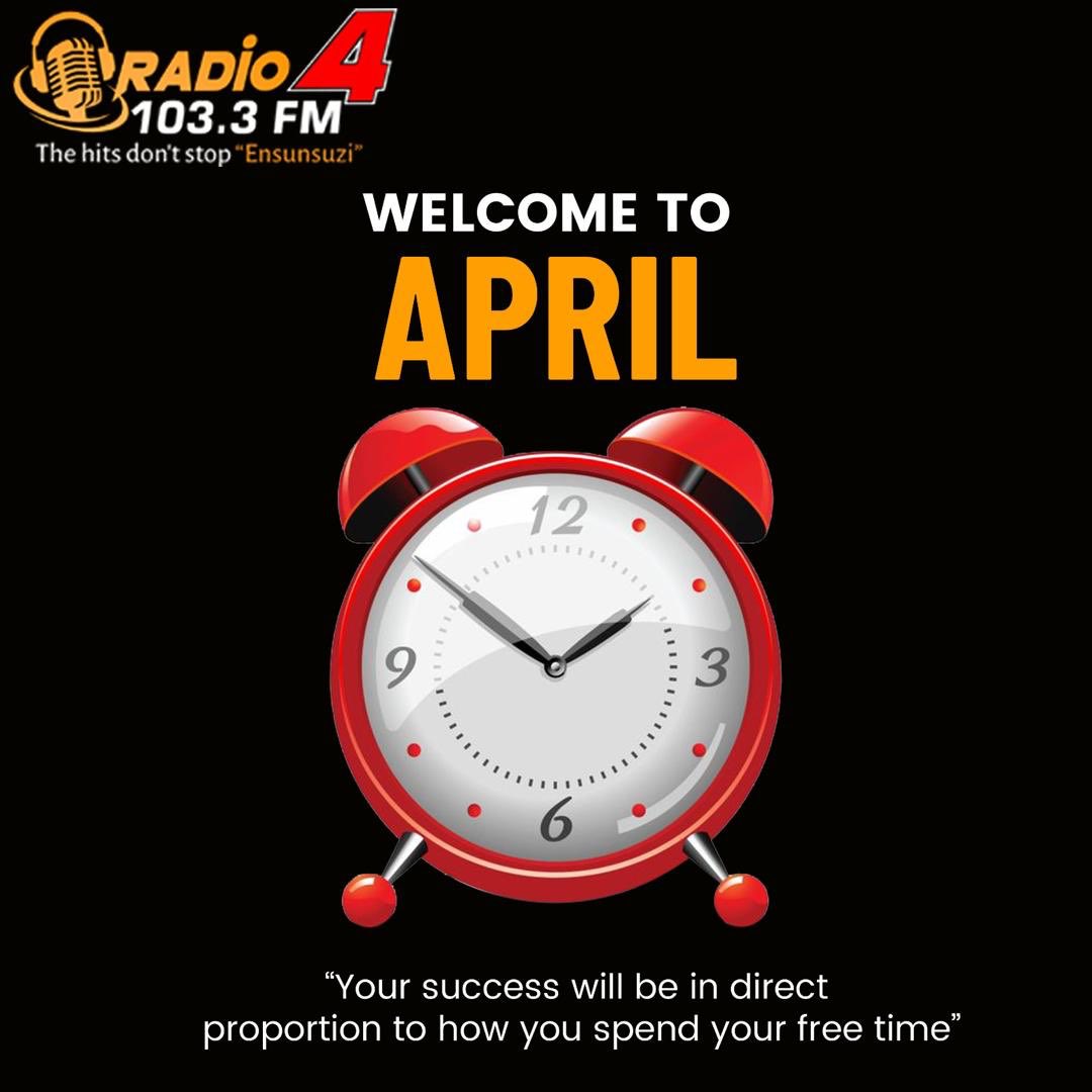 We try again this new month. Double blessings all through this month. #April || #FoolsDay || #Radio4UG