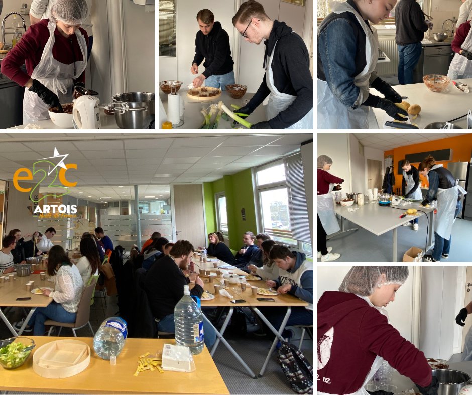 En collectant des fonds solidaires, les jeunes nous ont concocté un bon repas ! Ils ont préparé à manger pour développer leurs compétences de vie et relationnelles. Notre équipe et leurs camarades se sont régalés, alors merci à eux ! #générationmotivée #e2cartois