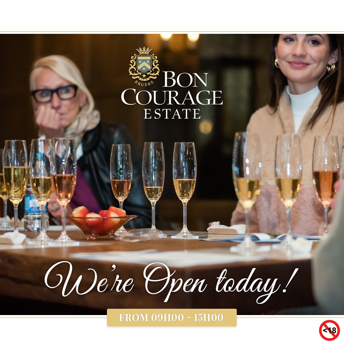 VISIT US & enjoy 𝐭𝐡𝐞 𝐟𝐢𝐧𝐞𝐬𝐭 𝐨𝐟 𝐭𝐡𝐞 𝐰𝐢𝐧𝐞𝐥𝐚𝐧𝐝𝐬! 🌱🍇🍷 OPEN TODAY 09h00 - 15h00 #boncourage #exceptionalquality #wine #tasting #easterweekend #familyday #holidays
