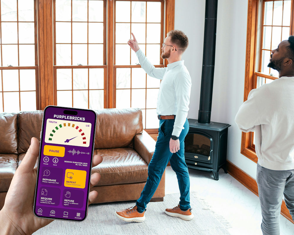 Have YOU ever wondered whether a high street estate agent is bending the truth during a house visit? Our new AI-powered ‘BS detector’ app can identify fact from fiction. Download it here purplebricks.co.uk/services/bs-de…