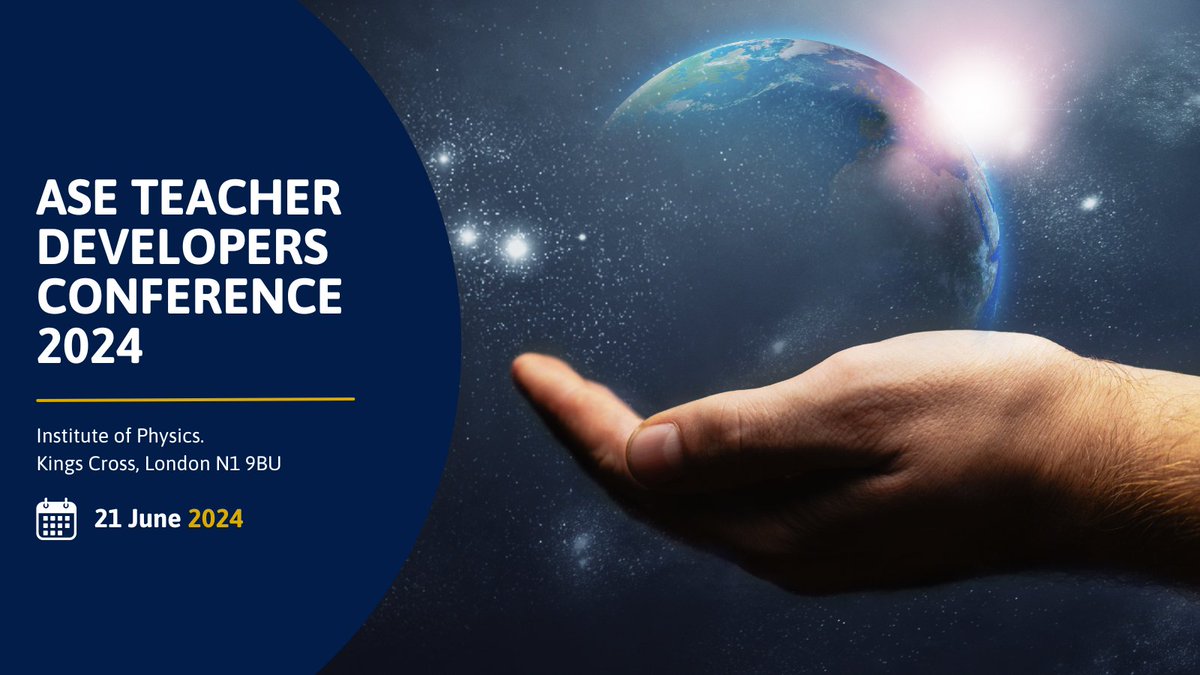 🎟️Tickets are now on sale for the ASE Teacher Developers Conference! Don't miss this opportunity to connect with fellow professionals, explore cutting-edge research in science education, and gain insights from renowned experts. Secure your spot now ▶️ ow.ly/4CO850QVr9s