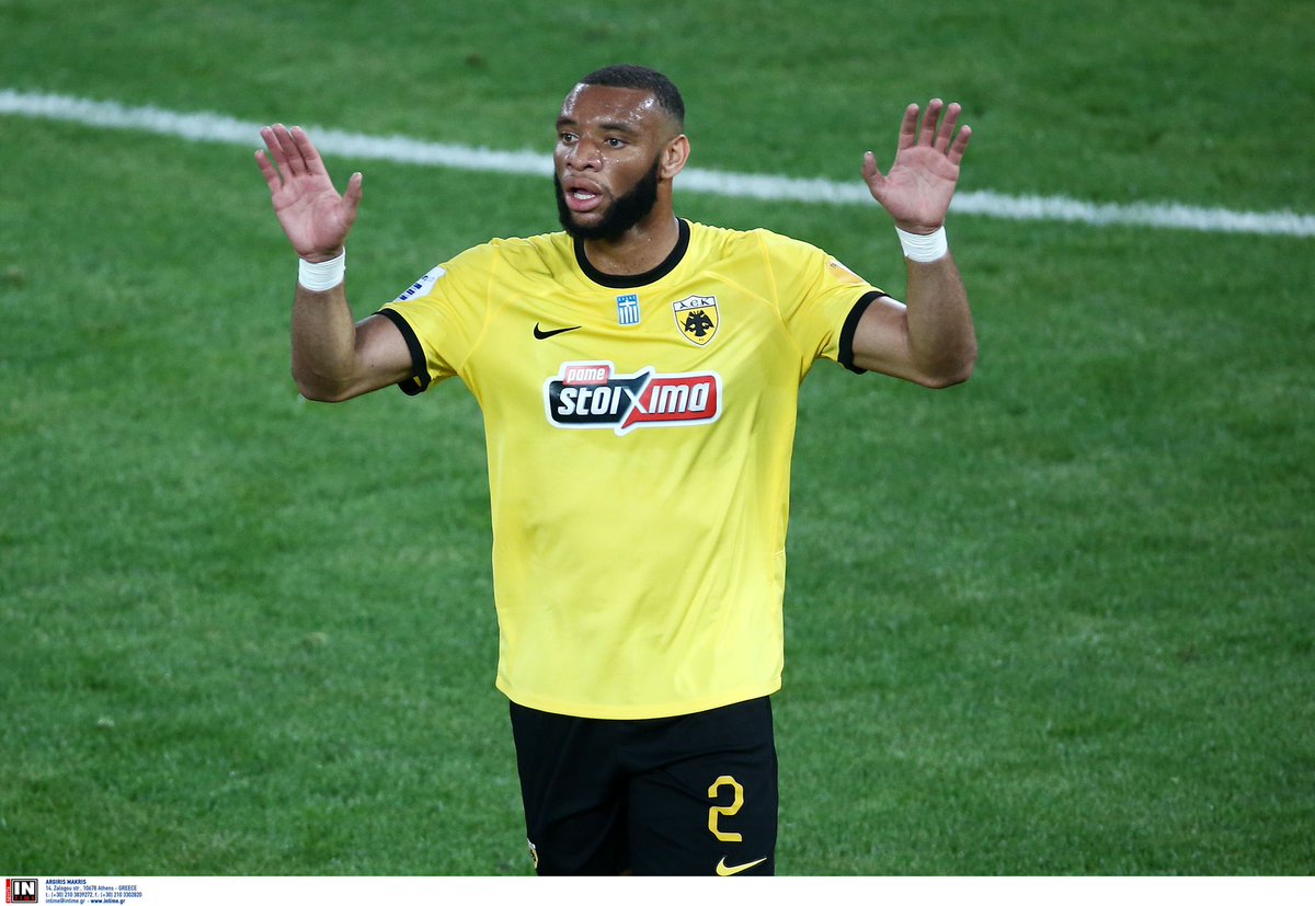 Big win yesterday ! 
Happy to be back in this stadium and this atmosphere. 🟡⚫️
<a href="/AEK_FC_OFFICIAL/">AEK F.C.</a>  #AEK #SergentMoukou