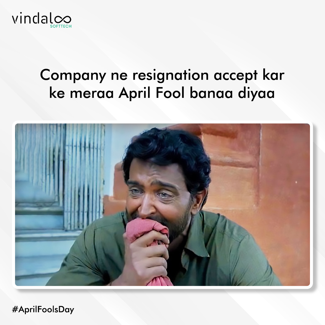 V_softtech's tweet photo. April Fool's Day: a reminder to not take life too seriously and enjoy the whimsy of playful pranks! 🎉🤪

#AprilFoolsDay #1stApril #Enjoy #PrankDay #Pranks #Fun #JustForFun #FoolsDay #LaughterDay #CorporateLife #ITCompany #AprilFoolsDay2024 #Funday #VindalooSofttech https://t.co/qz4ymKVgtM