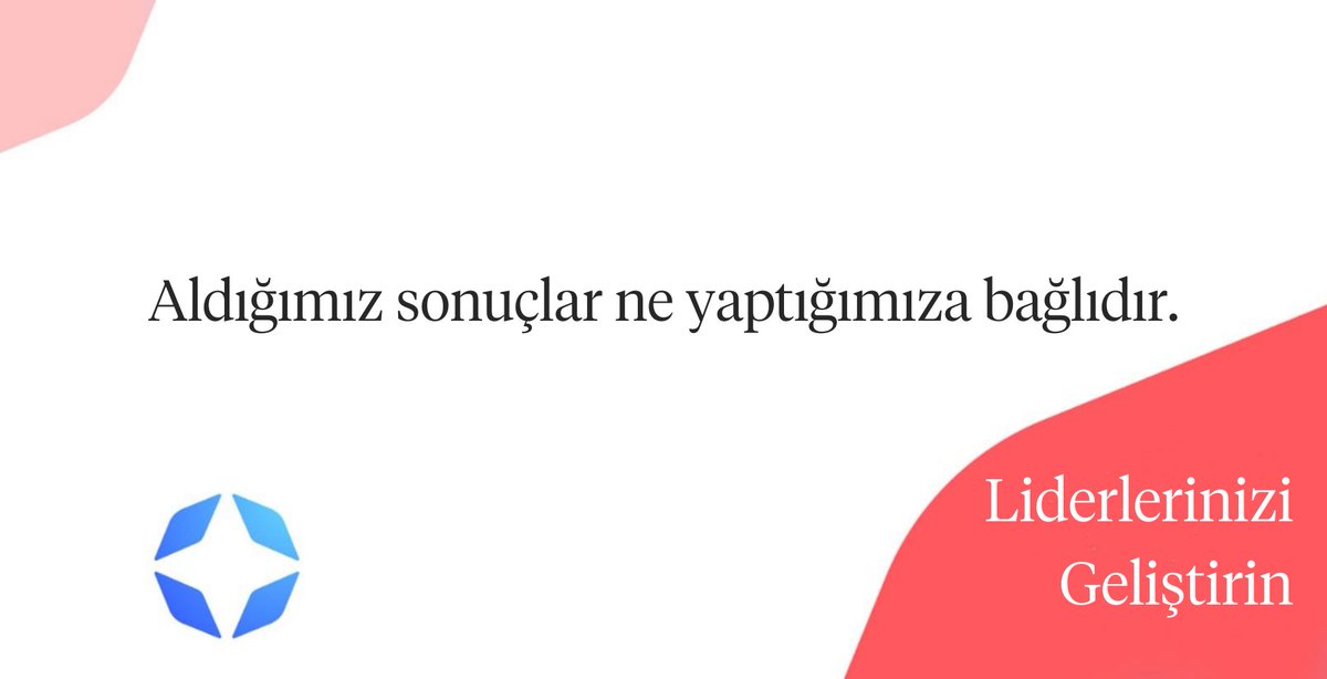 Aldığımız sonuçlar ne yaptığımıza bağlıdır. #pazartesimotivasyonu #FranklinCoveyTürkiye