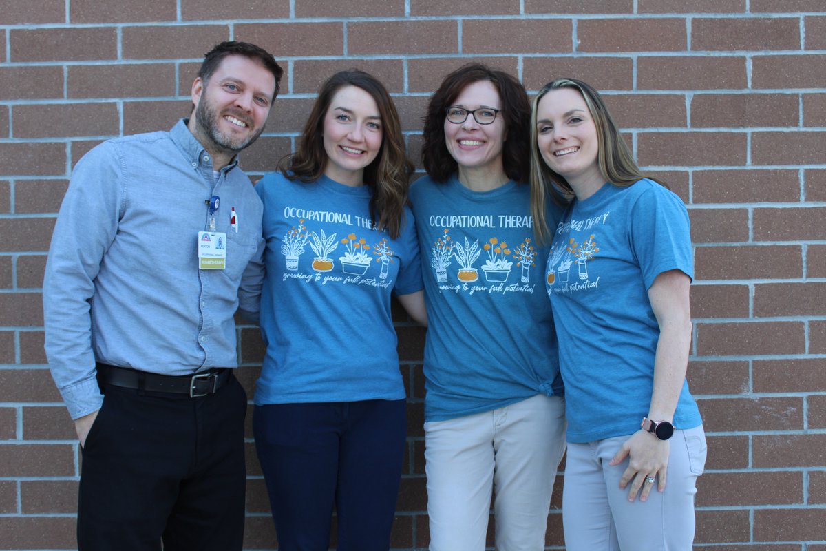 During the month of April, Occupational Therapy Month recognizes all the benefits this specialized healthcare provides. FCMC is joining American Occupational Therapy Association AOTA in celebrating National OT Month! Meet our team Kenton, Kelsie, Diane & Jordan.