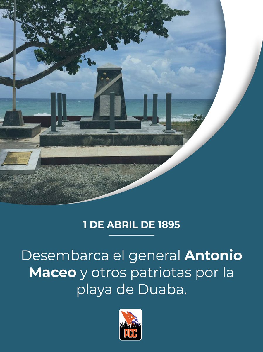 Este arribo fue crucial para la Guerra Necesaria contra el colonialismo español. #CubaViveEnSuHistoria