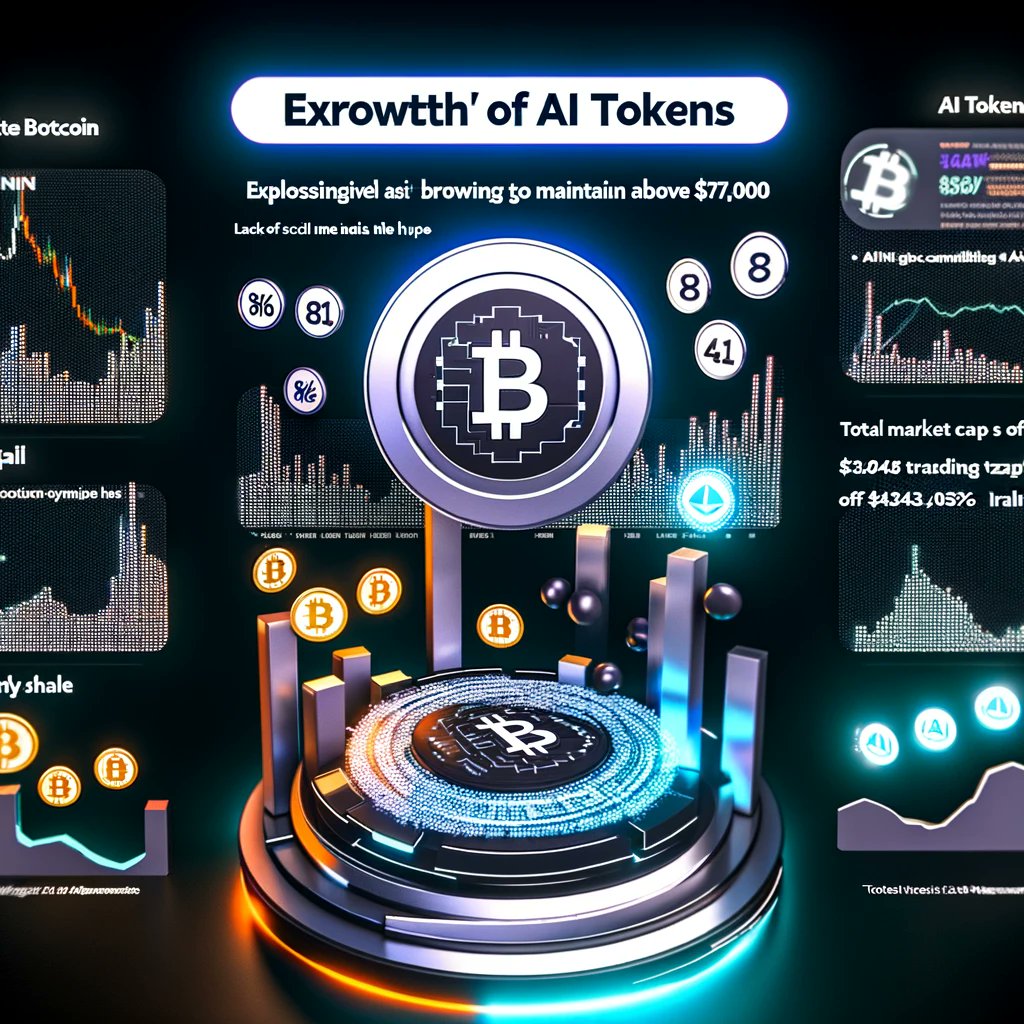 vlad_exchanges's tweet image. 🤔 Lack of Social Media Hype Fuels Explosive Growth in AI Tokens

@Santiment reports a surprising trend: as #Bitcoin struggles to stay above $70,000, AI tokens—digital assets of artificial intelligence and big data projects—are soaring.

✅ Recent days have seen aggressive growth…