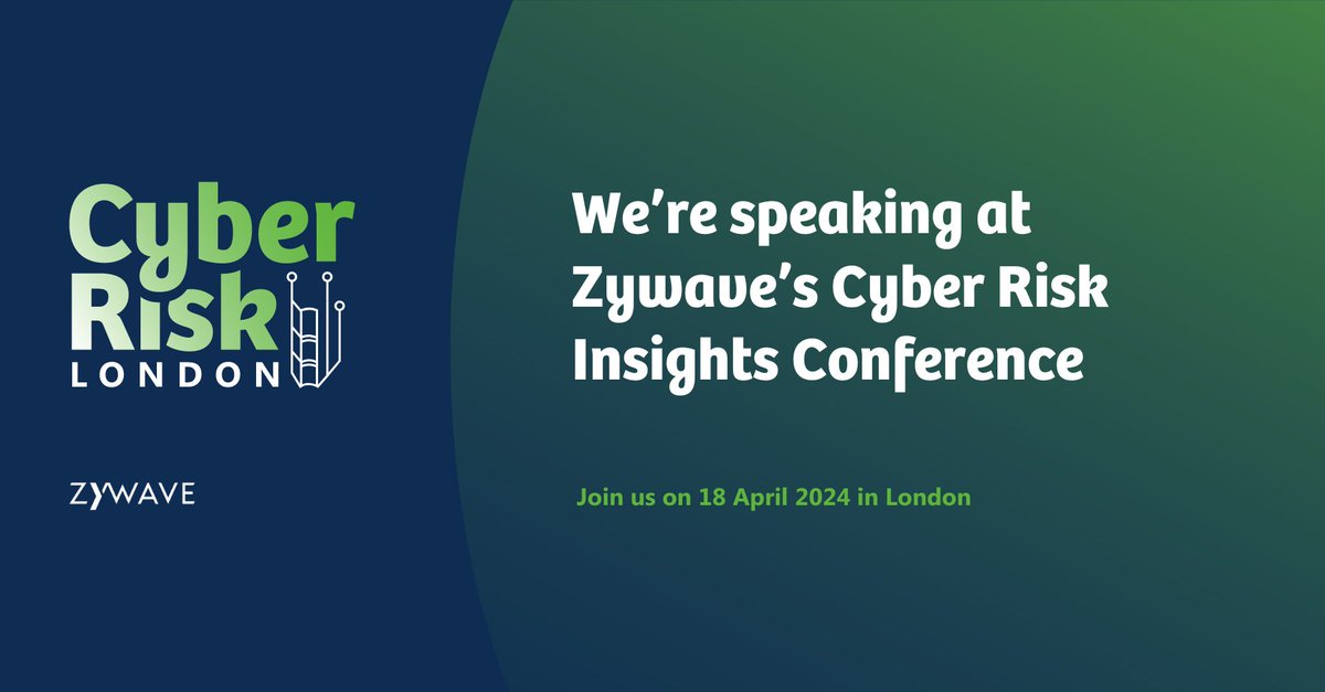 We’re thrilled to attend Zywave’s Cyber Risk Insights London Conference on April 18th! Join us at 11:15am for "Behind the Scenes of Cybercrime Takedowns,” a discussion featuring Evgueni Erchov. Register: hubs.ly/Q02r2nm80 

#Zywave #InsuringGrowth #CyberRiskLondon2024