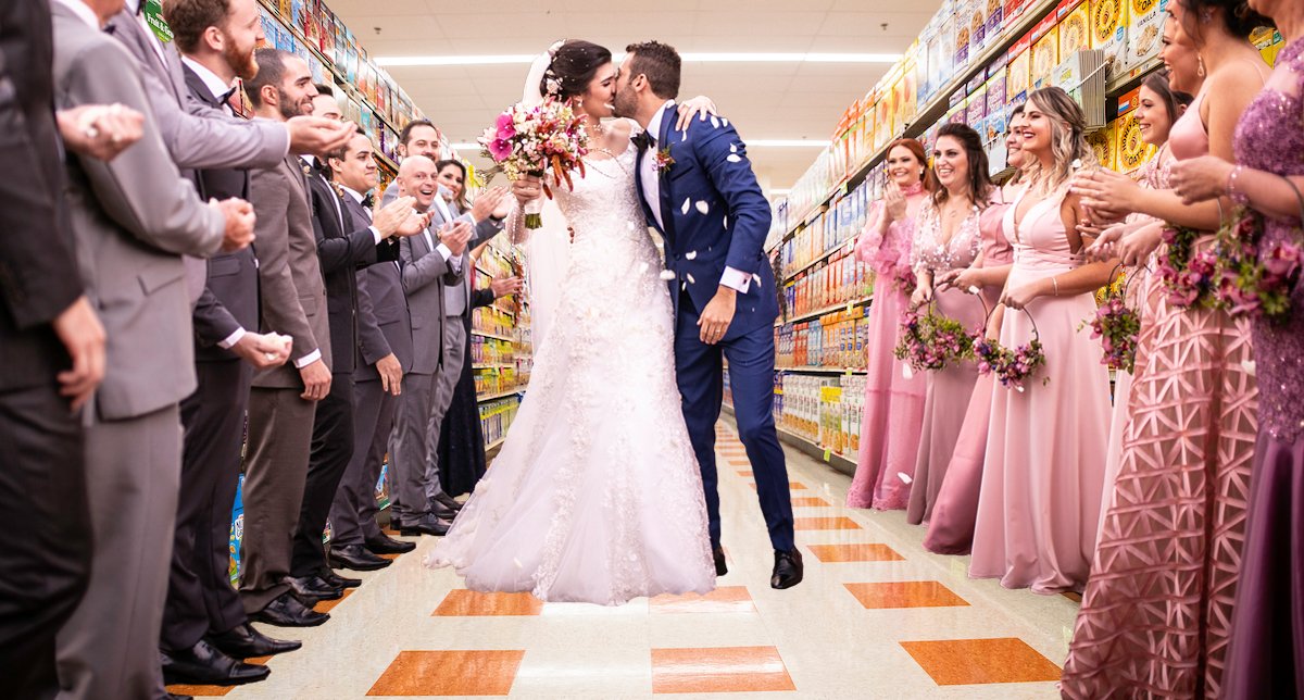 SAVE THE DATE! 💌 Coming soon to a Market Basket near you: #MoreForYourDollar Weddings

Walk down the aisle in your favorite aisle. You'll exchange vows with your loved one in an intimate ceremony, then guests will enjoy a Market's Kitchen dinner and Bakery cake at the reception.
