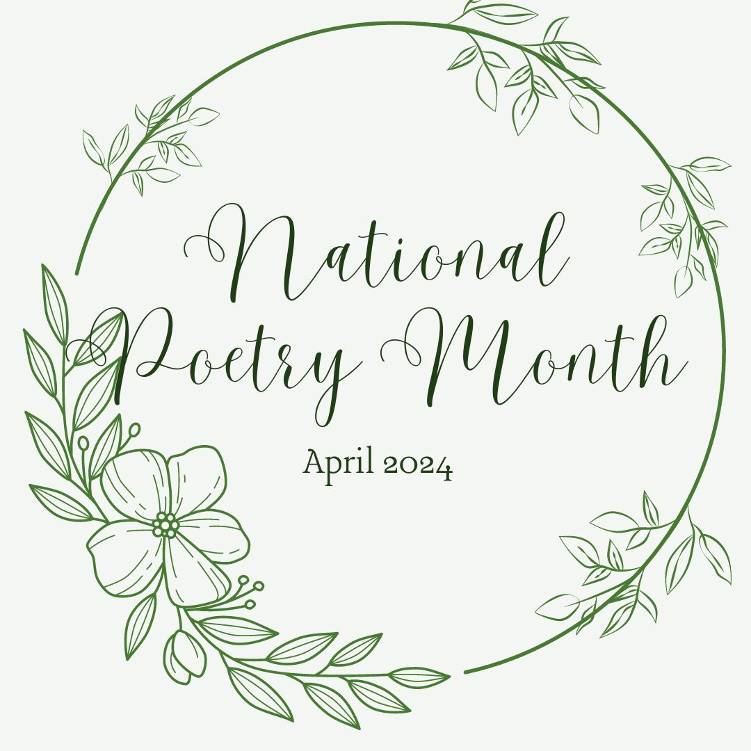 April is National History Month! Come to the American Library to check out our selection of poetry by American writers and biographies about American poets.