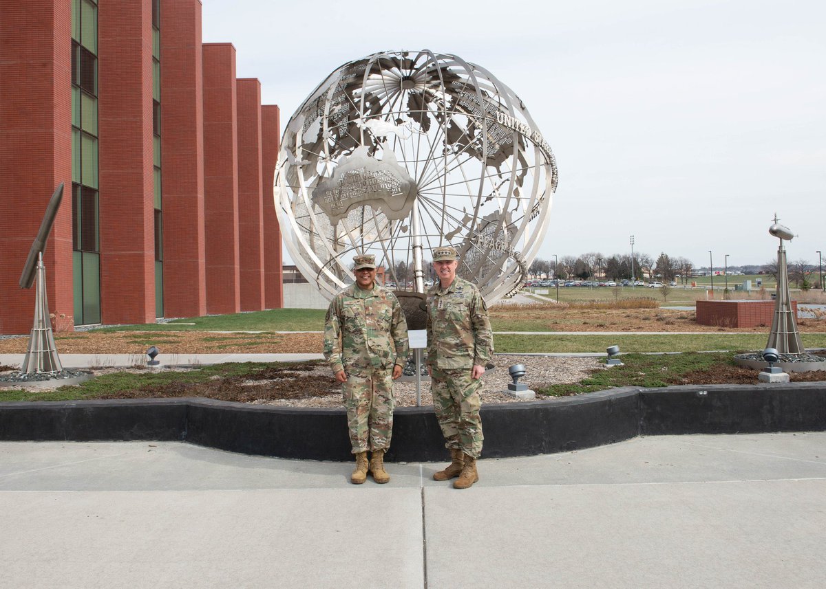 USSTRATCOM leadership welcomed Gen. Stephen Whiting, commander of @US_SpaceCom, Friday, March 29th. The space domain and its supporting personnel play an integral role in the deterrence narrative, enabling full mission readiness across the world.