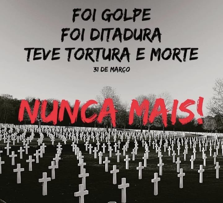 Hermesbez's tweet image. Ódio e nojo da ditadura
#DitaduraNuncaMais