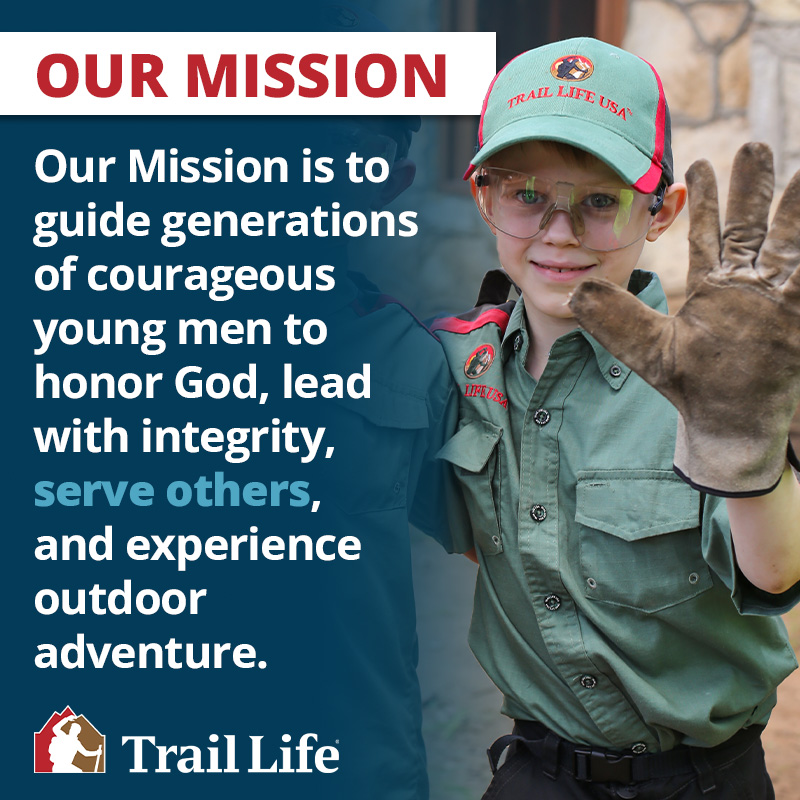 At #TrailLife, Our Mission is to guide generations of courageous young men to honor God, lead with integrity, #serve others, and experience outdoor adventure. Find a Troop near you or Start one today! Christ-Centered | Boy-Focused traillifeusa.co/49KgUKJ