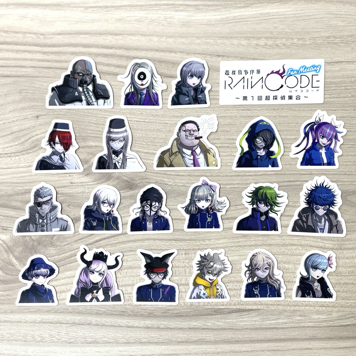 raincode_event's tweet image. 🌧∵‥
#レインコード #超探偵集会
イベントグッズ受注販売受付中!
             ‥∵☔
【グッズ紹介】
フレークシール
スマホケースに挟むのもおすすめです🎵
▼ご購入
スパイク・チュンソフト ストア
ebten.jp/spchun/search?…
▼国外よりご購入の方はツリーより