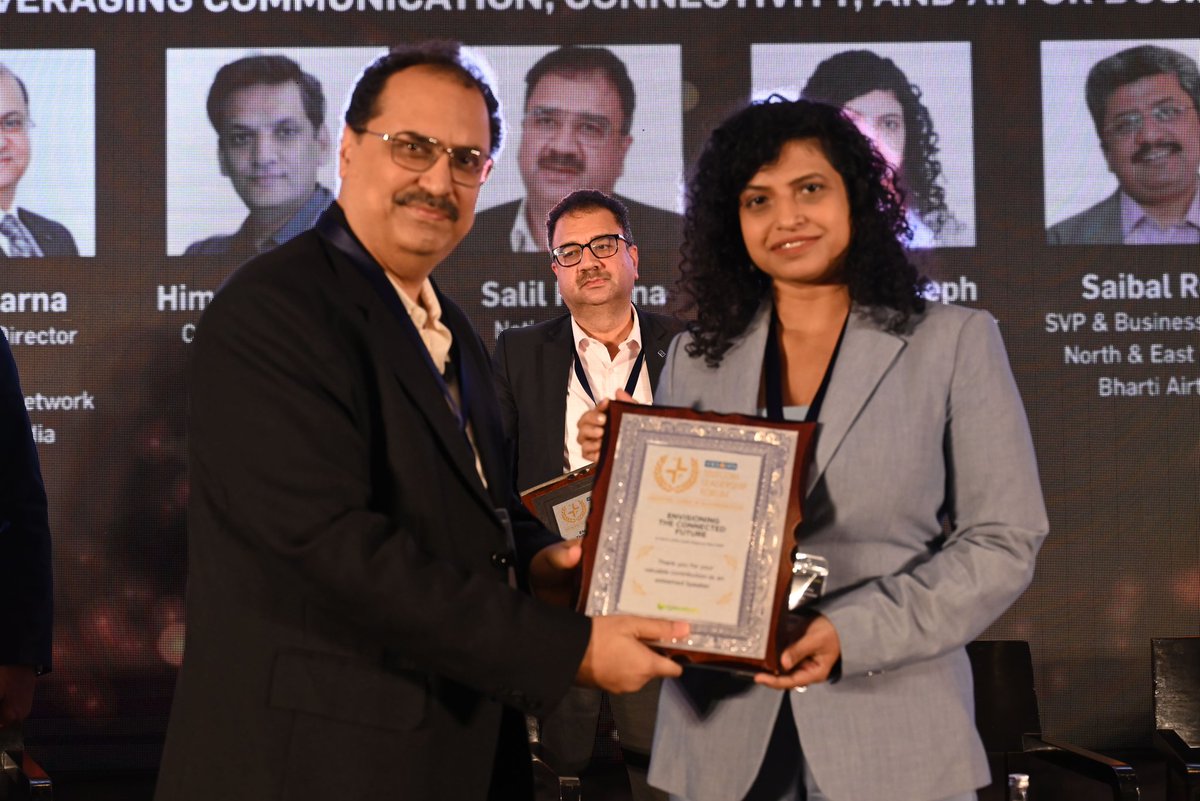 At @Voicendata_ Telecom Leadership Forum, Sheena Joseph, National Head – Customer Service &amp; Operations, Enterprise Business, shared her views on how connectivity, communication and AI can create a seamless experience for customers, “In today’s interconnected world, where